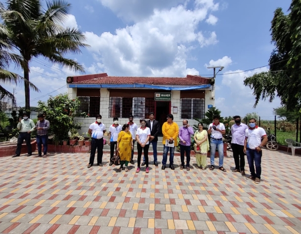 Building a cultural hall in Dhule